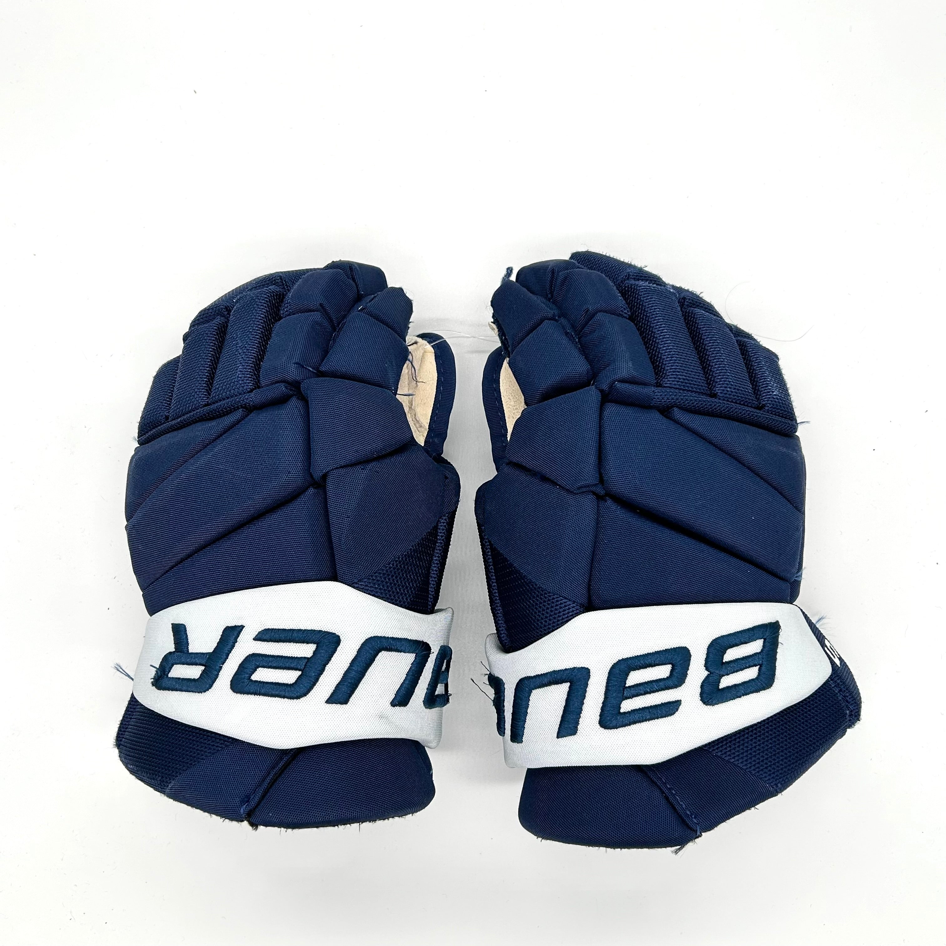 Bauer Vapor Hyperlite - Gants Pro Stock d'occasion (bleu marine)